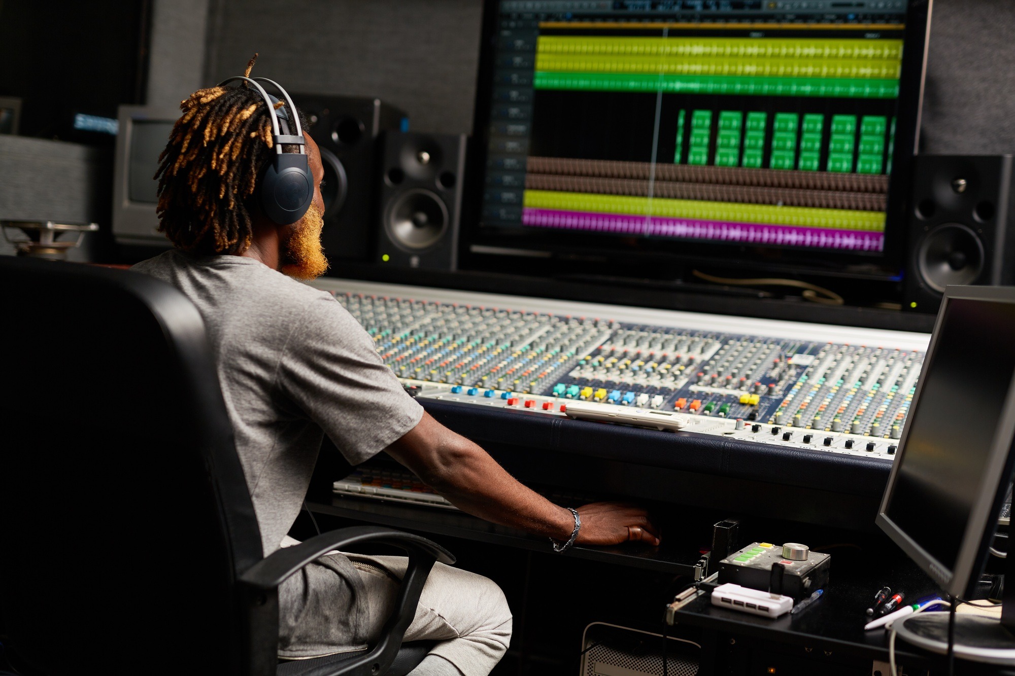Studio work